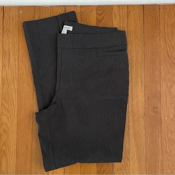 Liz Claiborne Pants - JUST IN Charcoal Stretch Trousers Liz Claiborne Women’s Pants Business Casual